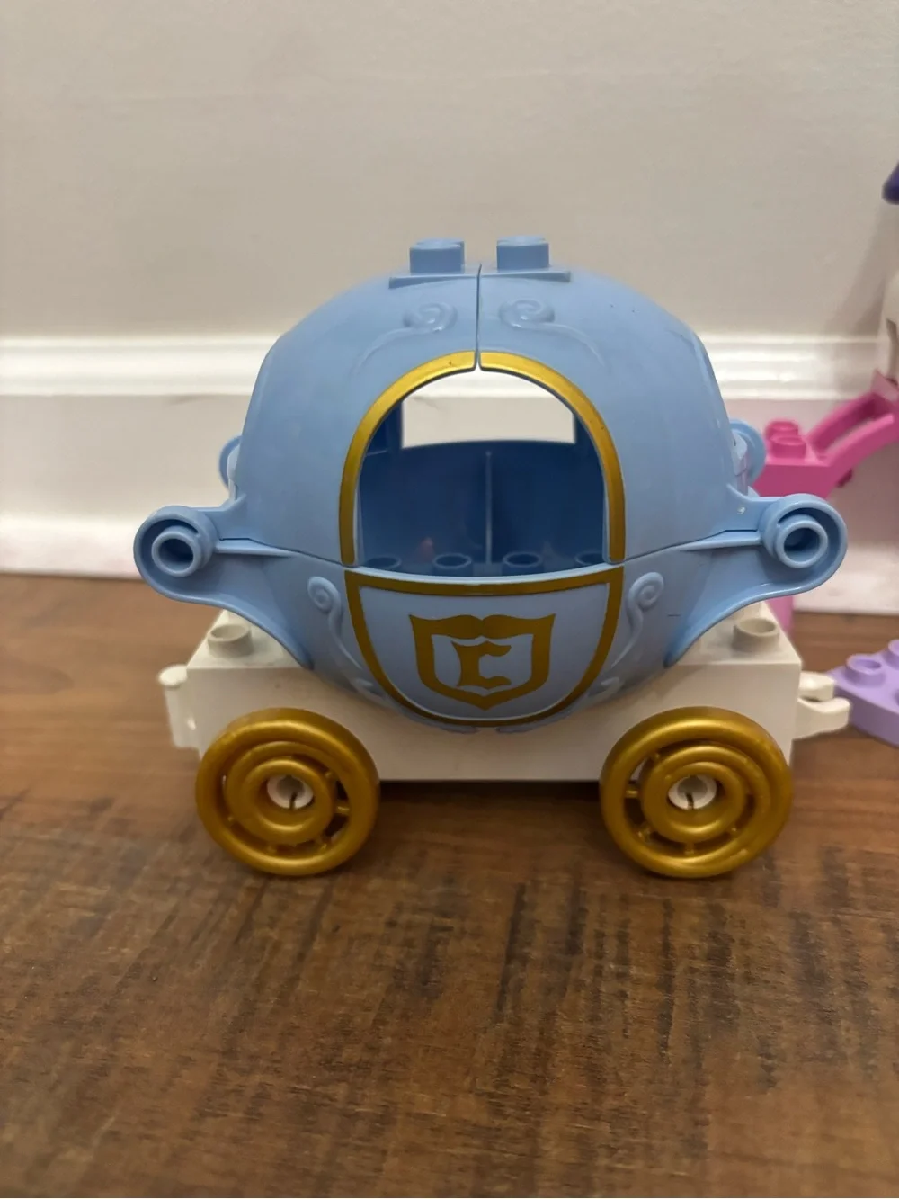 Cinderella’s coach and castle Lego Duplo incomplete set #6153